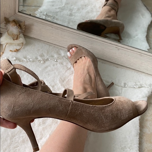 Saks Fifth Avenue Shoes - Saks Fifth Ankle Strap Sandals